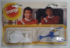 RJ1382: Star Trek II: UK: 1701 & Klingon Warship: Corgi: 2542: 1981