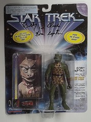 RJ6150: AUTOGRAPH: Star Trek: Gorn Captain: Playmates: 16041: 1997