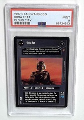 V1350: 2000: BOBA FETT: CLOUD CITY: PSA 9: MINT: 88724513