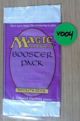 EMPTY BOOSTER PACK: Magic The Gathering: Arabian Nights: V004