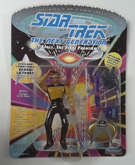 RJ6086: Star Trek: The Next Generation: Lieutenant Commander Geordi LaForge: Playmates: 6015: 1992