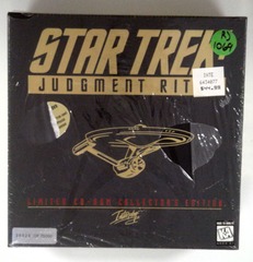 RJ1069: Star Trek: Judgment Rites: Limited Collector's Edition CD-Rom: Interplay: 1995: NIB