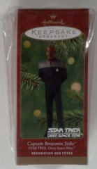 RH088: Star Trek: Captain Benjamin Sisko: Hallmark Keepsake: 2001
