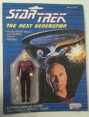 RJ1191: Star Trek: The Next Generation: Captain Jean-Luc Picard: Galoob: 5340: 1988