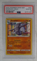 V0574: 2020: Donphan: SWSH067: Holo Promo: PSA: 10: Gem Mint: 62751229