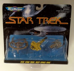 RJ0804: Star Trek: VIII: Deep Space Nine: Micro Machines: Space: 3Pack: Galoob: 65825: 1996: NIB