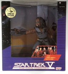 RJ0596: Star Trek V: Klaa: Klingon Captain in Search of Battle: Galoob: 5350: 1989: NIB