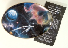 RJP094: Star Trek: Space, The Final Frontier Plate Collection: Second Star from the Right: The Hamilton Collection: 0925A