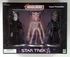 RJ0263: Star Trek: Movie Headliners: Super-Poseables: Equity: 369095-20: 2000: NIB