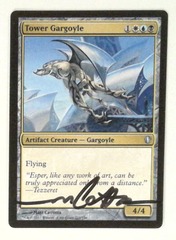 Tower Gargoyle: V1189: Signed/Autographed: Matt Cavotta: Black