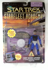 RJ0728: Star Trek: Starfleet Academy: Cadet Geordi LaForge: Playmates: 16004: 1996