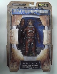 RJ1318: Star Trek: Enterprise: Away Team: Doctor Phlox: Art Asylum: 85900: 2002