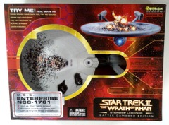 RJ0052: Star Trek II: The Wrath of Khan: Starship Legends: U.S.S. Enterprise NCC-1701: Battle Damaged Edition: 85860: 2004: NIB