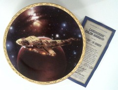 RJP104: Star Trek: The Voyagers Plate Collection: Cardassian Galor Warship: The Hamilton Collection: 0254DK