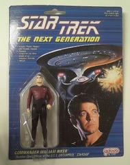 RJ1196: Star Trek: The Next Generation: Commander William Riker: Galoob: 5340: 1988