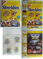 RJ0775: Star Trek: Nabisco Shreddies Lot: 1992