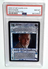 V1287: 2000: BEN KENOBI: REFLECTIONS: FOIL: PSA 8: NM-MT: 88724624