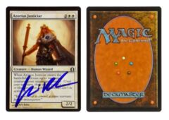 Azorius Justicar: V0076: Signed/Autographed: Chris Rahn: Blue