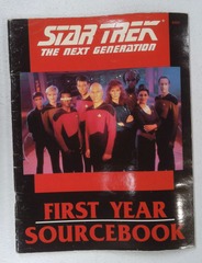 V00208: Star Trek The Next Generation: First Year Sourcebook: Star Trek: 2227: READ DESCRIPTION