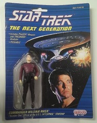 RJ1195: Star Trek: The Next Generation: Commander William Riker: Galoob: 5340: 1988