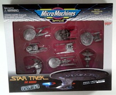 RJ0616: Star Trek: MicroMachines Space: The Movies Collector's Edition: Galoob: 66072: 1995: NIB