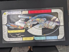 RJ0140: Star Trek: The Next Generation: U.S.S. Enterprise NCC-1701-D: Cutaway Poster