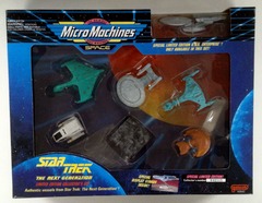 RJ0611: Star Trek The Next Generation: MicroMachines Space: Collector's Set (with 