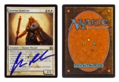 Azorius Justicar: V0075: Signed/Autographed: Chris Rahn: Blue