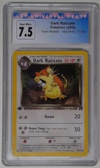 V0627: 2000: Dark Radicate: 1st Edition: Team Rocket: CGC: 7.5: Near Mint+: 3831505090