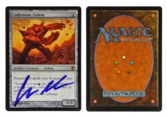 Lodestone Golem: V0551: Signed/Autographed: Chris Rahn: Purple