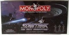 RJ0523: Star Trek: The Next Generation: Collector's Edition Monopoly: Hasbro: 1998