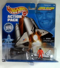 RJ0217: Hot Wheels: Action Pack: John Glenn : Mattel: 20868: 1998: NIB