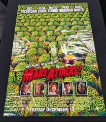 RJ0181: Mars Attacks: Movie Poster: 1996