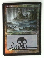 Swamp: V1222: Signed/Autographed: Rob Alexander: Black