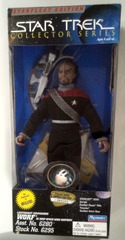 RJ0101: Star Trek: Collector's Series: Starfleet Edition: Lietenant Commander Worf (in DS9 Uniform): Playmates: 6295: 1995: LOW NUMBER 000381 NIB