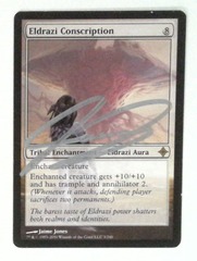 Eldrazi Conscription: V1202: Signed/Autographed: Jaime Jones: Silver