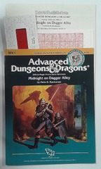 V00774: Dungeons & Dragons: Midnight On Dagger Alley: MV1: 9104: 1984