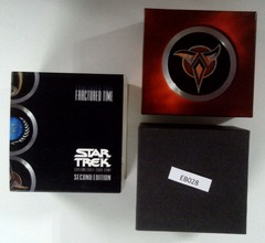 EB028: Star Trek CCG: Second Edition: Fractured Time Box: Klingon: Decipher: Empty Box