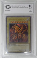 V0239: 2010: The Winged Dragon of RA: LC01-EN003: Legendary Collection: BCCG: 10: Mint or Better: 00013908384