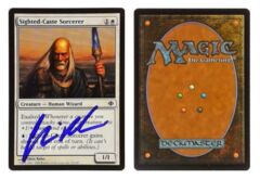 Sight-Caste Sorcerer: V0855: Signed/Autographed: Chris Rahn: Purple