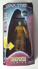 RJ1142: ERROR: Star Trek: Transporter Series: Ensign Pavel Chekov w/ Sulu Base: Playmates: 65231: 1998