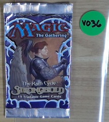 EMPTY BOOSTER PACK: Magic The Gathering: Stronghold: V036