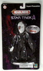 RJ0758: Star Trek: Movie Headliners: Super-Poseables: Borg: Equity: 369097-30: 2000: NIB