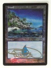 Island: V1235: Signed/Autographed: Terese Nielsen: Gold