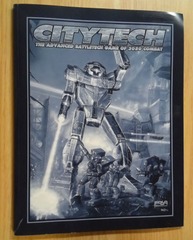 V283: Citytech: The Advanced Battletech Game of 3050 Combat: Rulebook/Sourcebook: READ DESCRIPTION