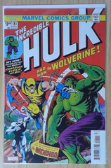 C0439: The Incredible Hulk: #181: Facsimile Edition Reprint: 1st Wolverine: 8.0 VF