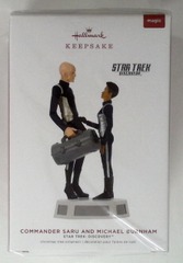 RH006: Star Trek: Discovery: Commander Saru and Michael Burnham: Hallmark Keepsake: 2019