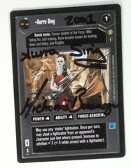 Aurra Sing: V1129: Signed/Autographed: Michonne Bourriague: Black