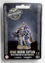 40,000: Space Marine Captain w/ Storm Bolter and Powerfist: Web Exclusive: 947528: 2013