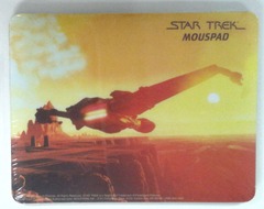 RJ0546: Star Trek: Mouspad: Klingon Cruiser: Moustrak: 1993